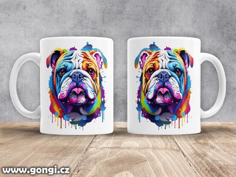 Hrnek - 0269 - Anglický buldok